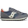 Saucony Originals Sneaker Jazz Original- Unisex per Bambini, Grigio, Blu, Arancione., 31 EU