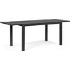 Bizzotto HILDE, TAVOLO ALLUNGABILE 140-210X77 ANTRACITE LH32