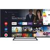DIGIQUEST Smart TV 40" Frameless Full HD Android Google TV Wi Fi LCN Tivùsat