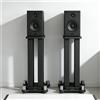KEPMOGOH 2pcs supporto casse acustiche fino a 50kg Antiscivolo e anti vibrazione supporto