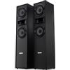 McGrey HTS 65320 BK Coppia diffusori da pavimento HiFi a 3 vie 160W RMS 2 x 6,5