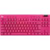 Logitech G PRO X TKL (G PRO X TKL LIGHTSPEED MAGENTA - FRA 2.4GHZ/BT CENT 419 TA