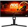AOC G3 25G3ZM/BK Monitor PC 62,2 cm [24.5] 1920 x 1080 Pixel Full HD Nero, Rosso