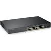 Zyxel GS1900-24HP Gestito Gigabit Ethernet [10/100/1000] 1U Nero (ZYXEL SWITCH 2