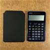 CASIO S100X-B Premium Calculator Blu Navy Cover Set Business Office JP