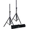 Soundsation Coppia di supporti per diffusori/speaker con borsa per il trasporto
