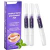 BLholife Penne Sbiancante Denti, Gel Sbiancamento per Dentale, Kit Sbianca Denti, Siero Sbiancante Dentale Professionale, Immediato Rimuove Macchie di Caffè Efficacemente, Rapido Sbiancamento, Viola 3 Pezzi