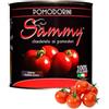 SAMMY - I Pomodorini, Pomodorino Ciliegino in Succo di Pomodoro, 100% Filiera Italiana, per un Sapore Dolce e Intenso, 6 Pezzi in Latta da 2500 gr