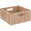 5 five simply smart 5five - cestino mix n modul effetto rovere naturale 31x15cm