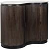 Richmond Interiors Tavolo da Bar Mayfield - Metallo e Marmo