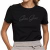 Goa Goa T-Shirt Donna Ysia con Logo Frontale - Nero