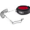 Ocean and Earth Bodyboard Bicep Coil Leash Black