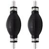 CUEMOON 2 pezzi di avviamento benzina/diesel 10 mm, pompa manuale per trasferimento carburante, leggera e pratica per auto, moto, camion, giardino