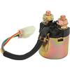 Gatuxe Relè solenoide di avviamento, 35850‑HM7‑000 Durevole, elevata potenza di avviamento, antiruggine Installazione semplice per go kart per ATV per scooter