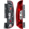 LONGLING Fanale posteriore sinistro lato conducente fanale posteriore posteriore per Fiat Doblo 2015-2023