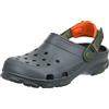 Crocs Unisex Classic All-Terrain Clog, 43-44 EU, Grigio (Slate Grey/Multi)
