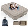 Luxchoice Materasso Gonfiabile 2 Persone Autogonfiabile con Pompa Portatile e