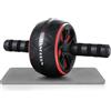 Lrocotanc Ruota Addominali AB Roller Roller per Addominali con Tappetino per Ginocchi