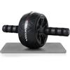 Lrocotanc Ruota Addominali AB Roller Roller per Addominali con Tappetino per Ginocchi