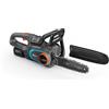 Gardena Motosega a batteria PowerSaw 250/18V Ready-To-Use, catena di precisione, arresto rapido della catena, per la cura degli alberi e la legna da ardere (14790-20)