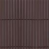 TENAX Colorado 1,50x5 m Marrone, Canniccio Sintetico a Canne Intere da 7mm, Schermante Frangivista in PVC per Giardino, Balcone e Terrazza
