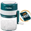 MANBA Tritaghiaccio e Granita Istantanea, Tritaghiaccio per Granite e Macchina per Granita - Priva di BPA