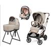 Trio Peg Perego Vivace Culla Flex Lounge I-Size Mon Amour Borsa Inclusa + SPEDIZIONE GERMANY