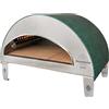 Pizza Party Emozione Acquamarina - Forno a gas per pizza da esterno - Camera di cottura 40x70 cm - Piano cottura in biscotto