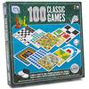 RMS 100 giochi classici Compendio - Una collezione di classici giochi da tavolo per famiglie - Include scacchi, signore e ludo