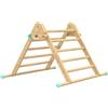 TP Toys Active Tots Indoor Wood Climbing Frame for Babies And Toddlers 1 Year+, Montessori Pikler Style Climbing Triangle, Baby Toys, Interactive Play Gym for Infants, 12 Mesi +