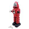 AYUNJIE Wind Up Toy MS430 Recinzione Robot Latta Giocattolo Fotografia Oggetti di Scena Regali Creativi Vintage da Collezione Regalo per Bambini (Rosso)