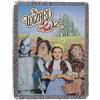Northwest Warner Brothers Wizard of Oz, 'Group' - Coperta in Tessuto, 121,9 x 152,4 cm, Multicolore