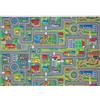 Carpet Studio Tappeto Bambini 140x200cm, Tappeto Gioco per Cameretta, Lavabile in Lavatrice, Facile da Pulire, Antiscivolo - Playcity