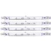 EXTRASTAR N. 4 Lampadine Alogene Lineare J118 R7s 118mm 100W 220-230V CE 2700K 900lm