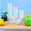 SLTAXAR 100 Pezzi Bicchieri in Plastica Trasparente 40ml Mini Bicchieri Plastica Bicchieri Shot in Plastica Riutilizzabili Bicchieri Piccoli per Liquore Plastica per Feste Compleanni Picnic Matrimoni