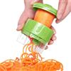 Generico Spirizzatore vegetale, produttore di noodle a di zucchine | Maker zoodle regolabile | Gadget da cucina pesante, taglierina multifunzionale manuale verde per carboidrati a basso contenuto di carboidrat