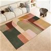 Generic Colorato Tappeto Salotto Pelo Corto 160 x 230 cm grafica dal design geometrico minimalista Tappeti Flanella, Tappeto Camera da Letto lavabile, Decoration salon y casa, Tappeti Grandi Antiscivolo