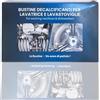 DL SERVICE Decalcificante Lavatrice e Lavastoviglie Universale doppio uso, Igienizzante in polvere per Elettrodomestici, 12 Bustine da 50g, pulizia profonda dal Calcare