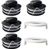 Aporozona C 3-2 Bobine di Ricambio per decespugliatore preavvolte per Stihl Modello: FSA 57 FSA 56 FSA 50 FSE 52 FSE52 W/AutoCut C 3-2 Testa di falciatura 4009 710 2106 Solo per Numeri di Serie con 5 (Non per