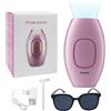 Horuili Epilatore a Luce Pulsata IPL, Flash Illimitati, 5 Livelli di Energia, Epilazione Duratura per Donne e Uomini, Viso, Corpo, Costume, Ascelle, Gambe