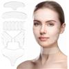 Luminaverde cerotti per rughe, 11 pezzi cerotti di silicone per cicatrici e rughe, cerotti di silicone per il viso e anti-rughe