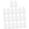 BAZEITFLOW Bottiglie Vuote da Viaggio 20 Pezzi 60ml in Petg Tappo Ribaltabile Riutilizzabili per Lozione Shampoo Cosmetici Portatili Compatte per Cura Viso Corpo