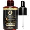 The Organic Forest - VEGAN . PURE . NATU Natural Fractionated Coconut Oil - Liquido di Cocco per Capelli, Pelle e Corpo | Ottimo Olio Caratterizzante per Olii Essenziali - Puro, Naturale e Versatile