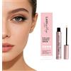 Neksong Glowsty Lashes Siero Ciglia/Lash By Marya Siero Ciglia London Rosa 2.0, per Ciglia più Lunghe, Spesse e Piene (1PCS)
