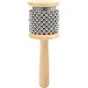 Tomotato Cabasa in Legno, Strumento Musicale a Percussione con Sfere Acciaio a Manovella per Insegnamento Ai Bambini (15,5x6cm)