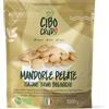 CIBO CRUDO crudo biologico vegan Mandorle Pelate Tuono Biologiche non Amare - 1Kg. Mandorle Siciliane Bio Crude non Tostate Fonte di Calcio e Vitamina E. Frutta Secca dalla Sicilia.