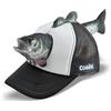 Coddies Cappello da pesce di tonno - divertente cappello da pesca, regalo perfetto per pescatori, papà e appassionati di pesce, Tonno, M