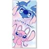New Import Telo mare Stitch & Angel, motivo: Disney, blu e rosa, tema Lilo & Stitch