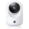 DadVu Soul & Technology Telecamera wifi dual band 2.4 e 5.0 Ghz da interno DV-C26 per allarmi Dadvu, 4MP motorizzata, rilevazione movimento, invio di notifiche push, visione notturna
