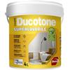 MAXMEYER DUCOTONE CASAPIÙ BMB Pittura Murale Superlavabile per Interni, Alto Grado di Copertura, Bianco Opaco, 4 Litri